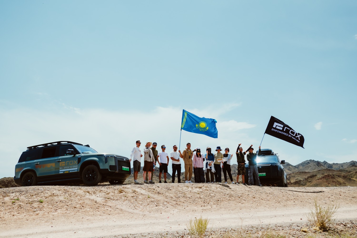 Казахстан стал первой важной остановкой  на пути автопробега ROX Silk Road Tour